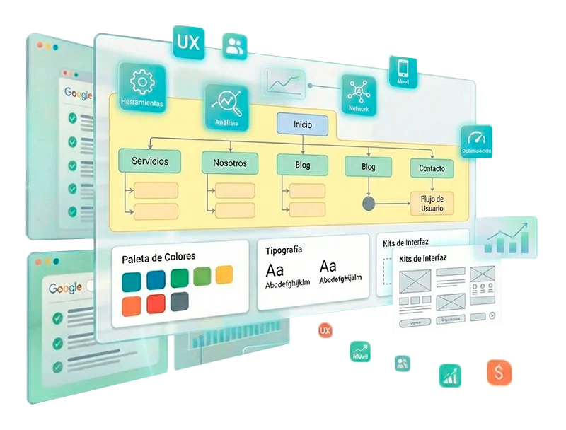 Diseño web estratégico optimizado para SEO y generación de clientes potenciales